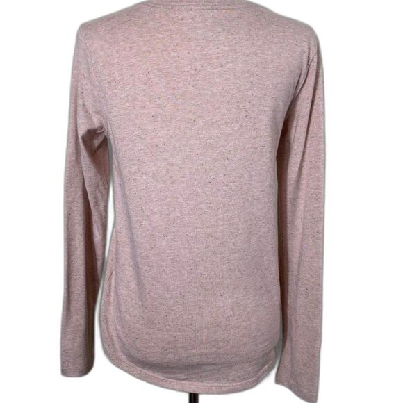 EUC Women's Carhartt Relaxed Fit V-Neck Long Sleeve Top Size Small - Picture 4 of 7